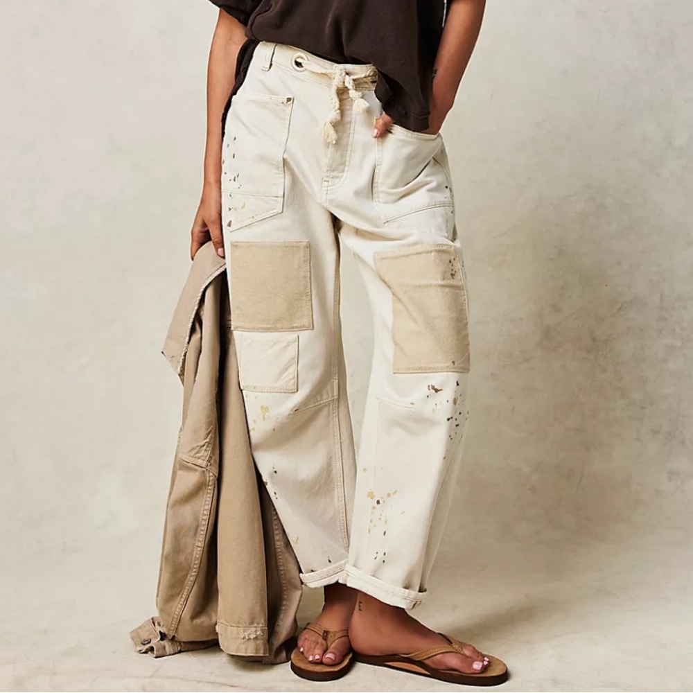 We The Free Moxie Pull-On Barrel Jeans